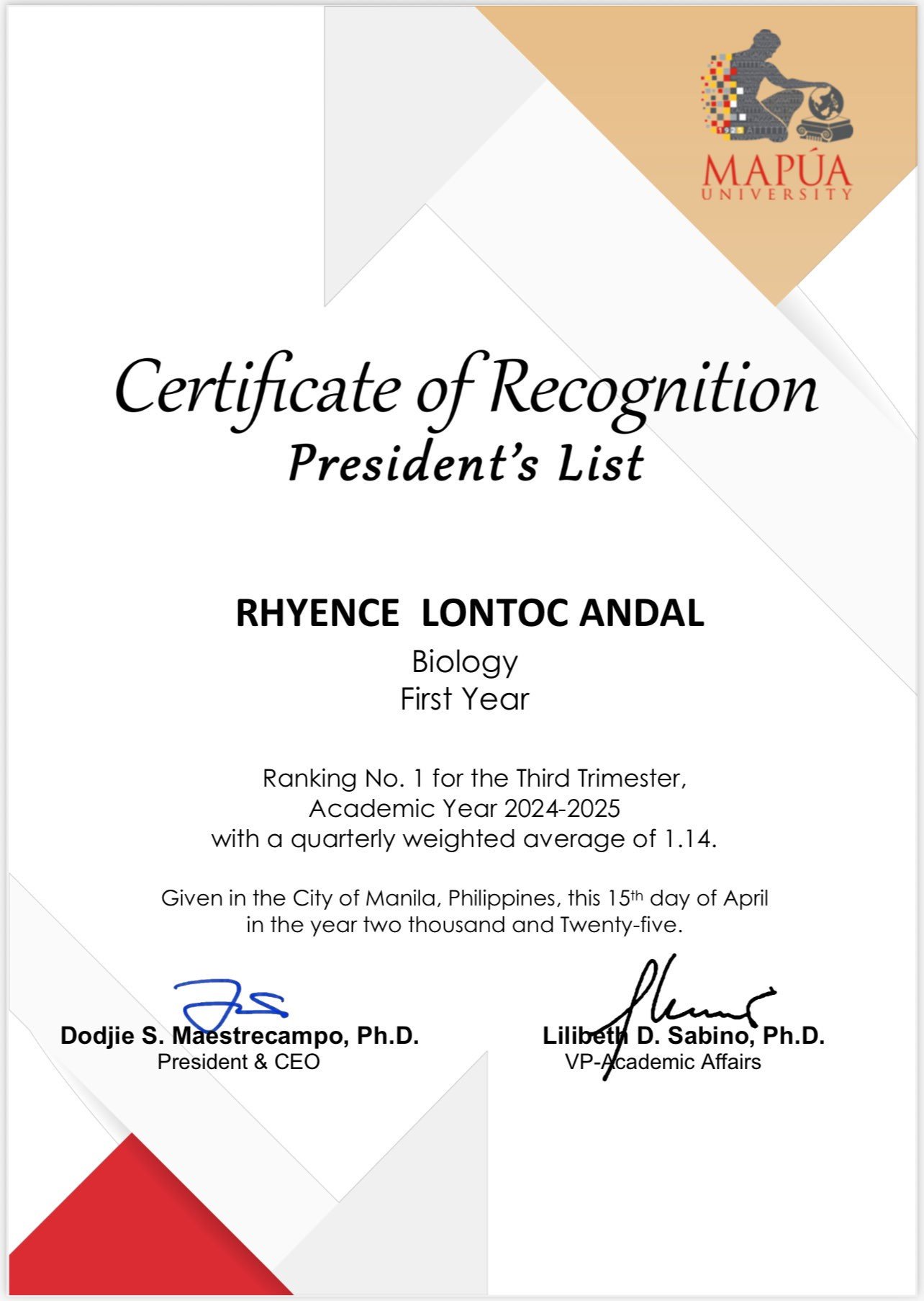 certificate 2